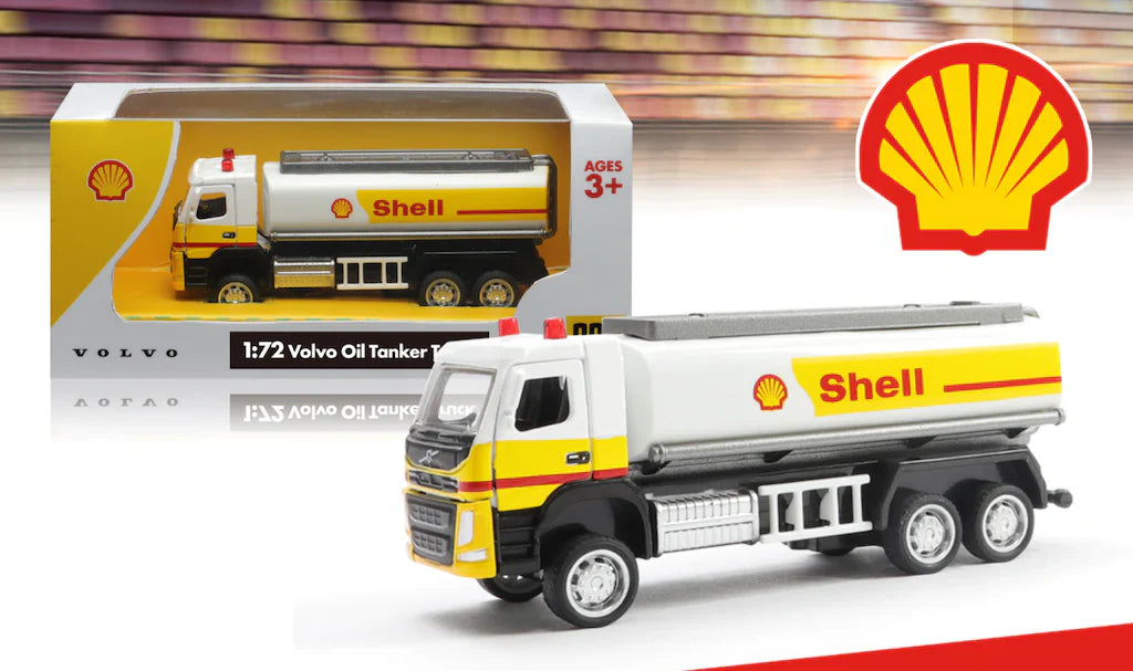 CCA  Shell Volvo Truck Oil Tanker  White