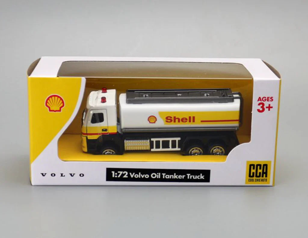 CCA  Shell Volvo Truck Oil Tanker  White
