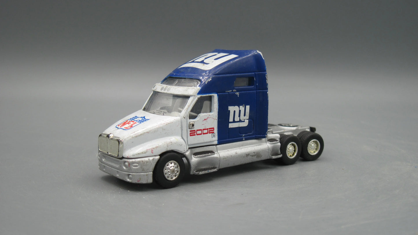 Fleer   Kenworth Truck   White&Blue New York Giants