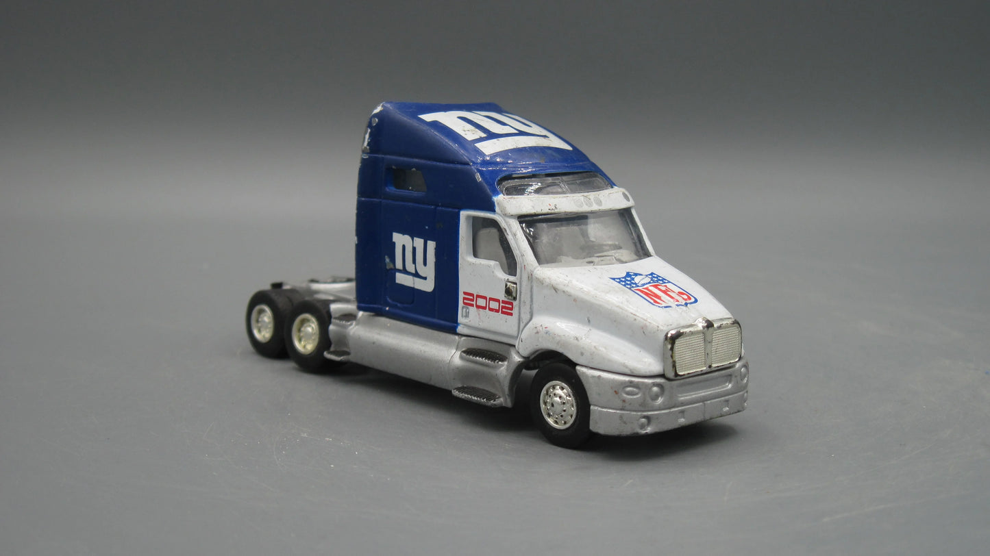 Fleer   Kenworth Truck   White&Blue New York Giants