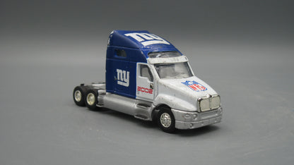 Fleer   Kenworth Truck   White&Blue New York Giants