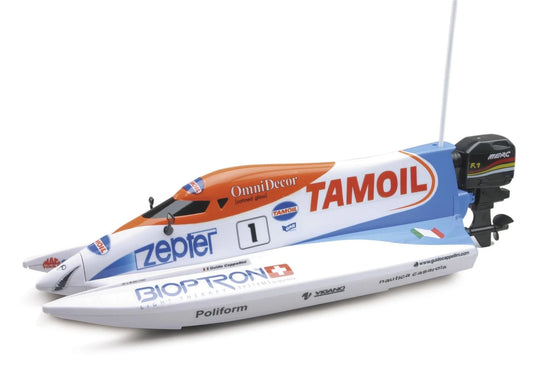 New Ray  Tamoil  F1 Power Boat (WR: 285 km/h)  White, blue