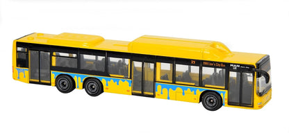 Majorette    Man City Bus  Yellow