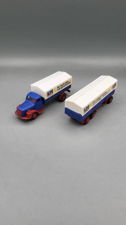 Majorette    Trailer Truck  White, Blue Liqui Moly Livery