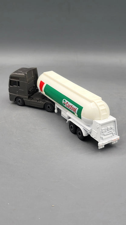 Majorette    Tanker Truck  White, Grey Castrol Truck