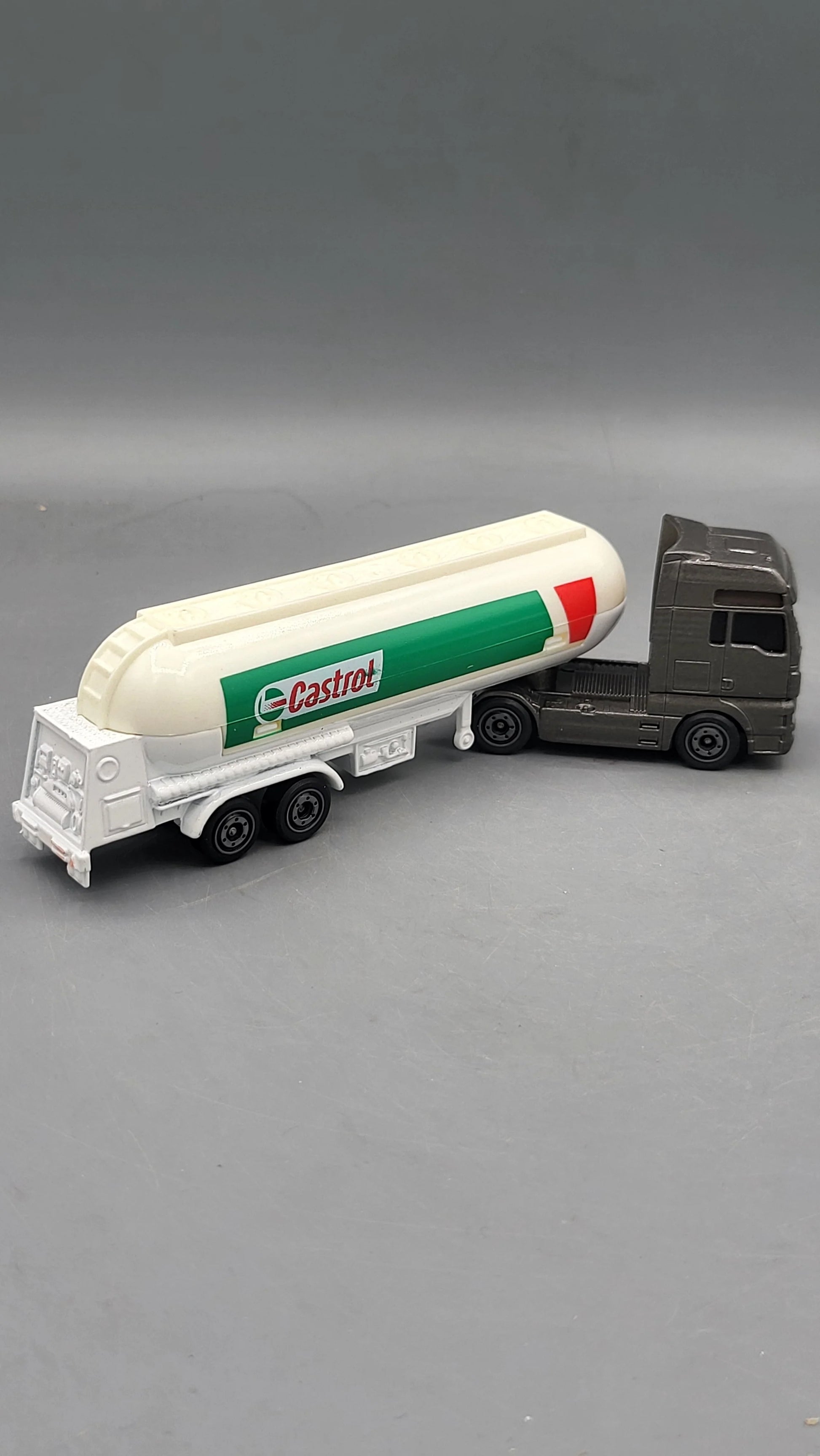 Majorette    Tanker Truck  White, Grey Castrol Truck
