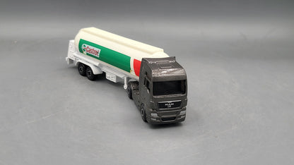 Majorette    Tanker Truck  White, Grey Castrol Truck