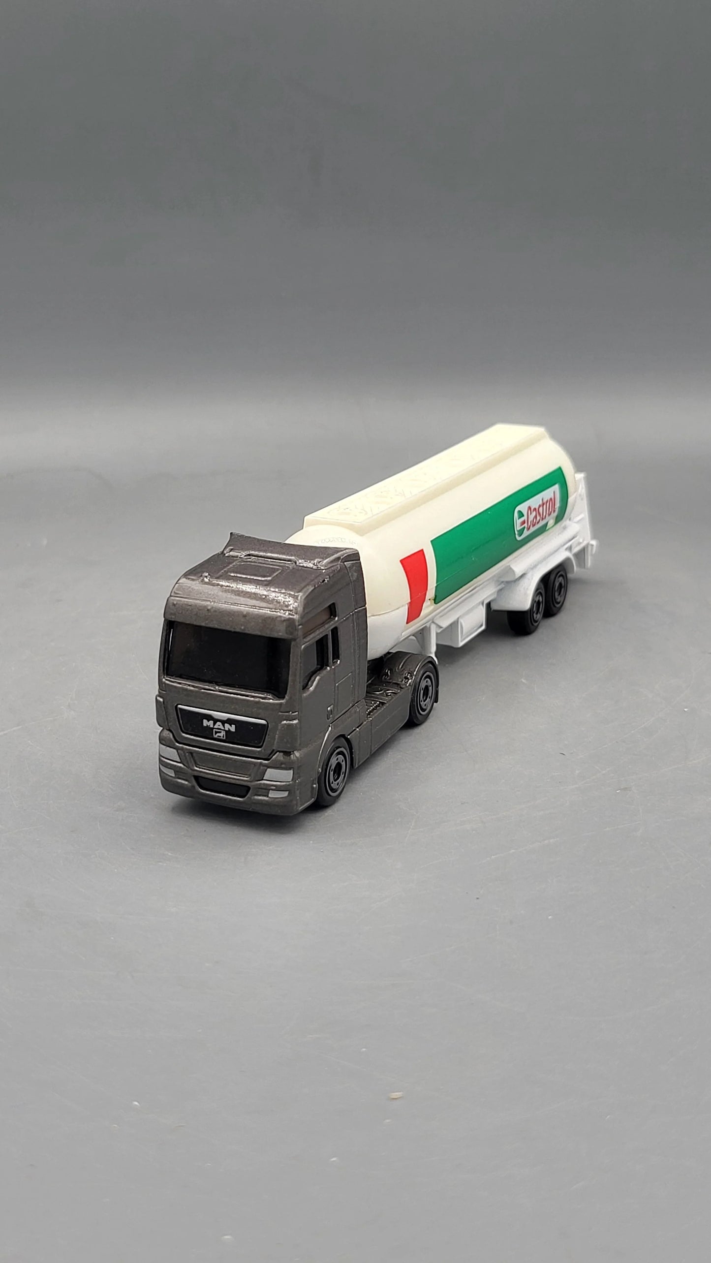 Majorette    Tanker Truck  White, Grey Castrol Truck
