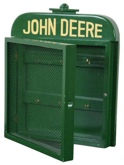 John Deere   John Deere Model D Radiator Key Box  Green
